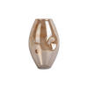 VASE Luster Organic 15/15/23.5 cm - Braun, Glas (15/23.5cm) - Present Time
