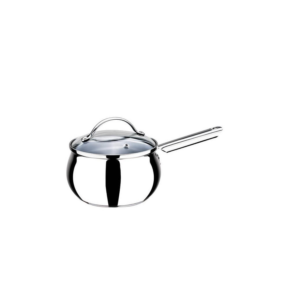 STIELTOPF Silber 33/16/9.5 cm MR351616S - Silberfarben, Metall (16cm) - Maestro 