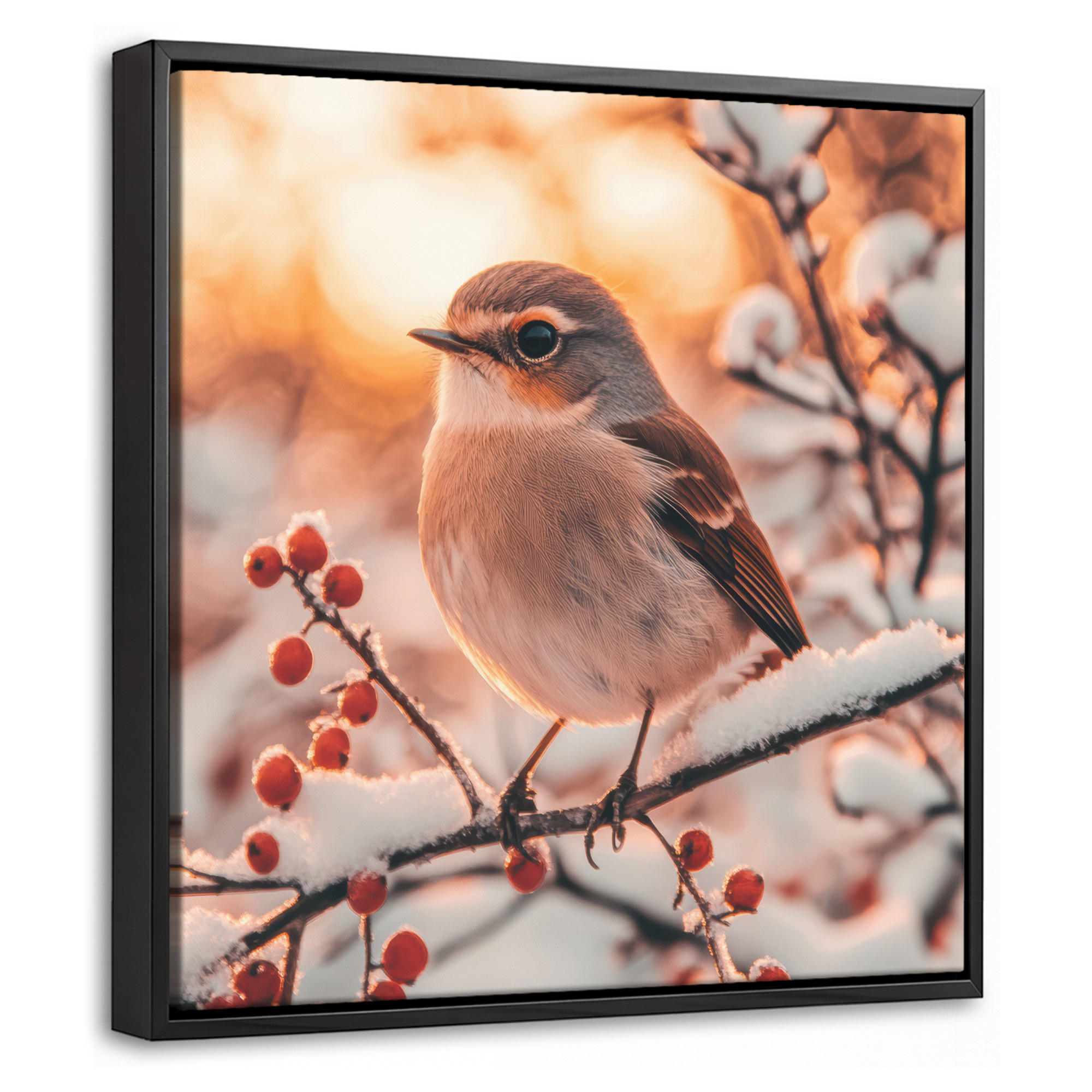 MuchoWow Leinwand Bernstein 20x20 cm