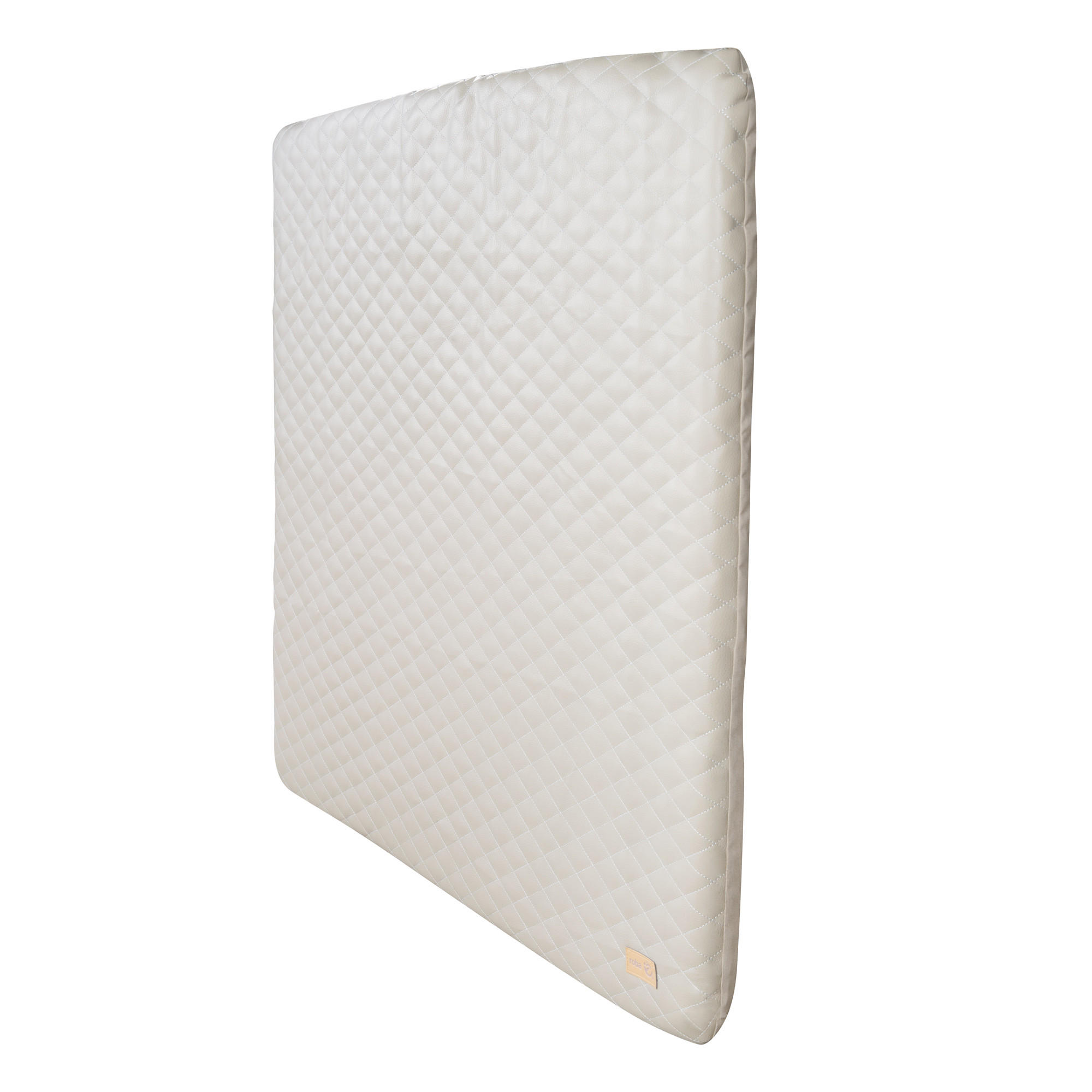 WICKELAUFLAGE Luxe Greyish gesteppt - Hellgrau, Textil (85/75cm) - Roba