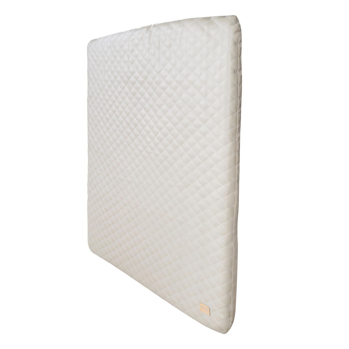 WICKELAUFLAGE Luxe Greyish gesteppt - Hellgrau, Textil (85/75cm) - Roba