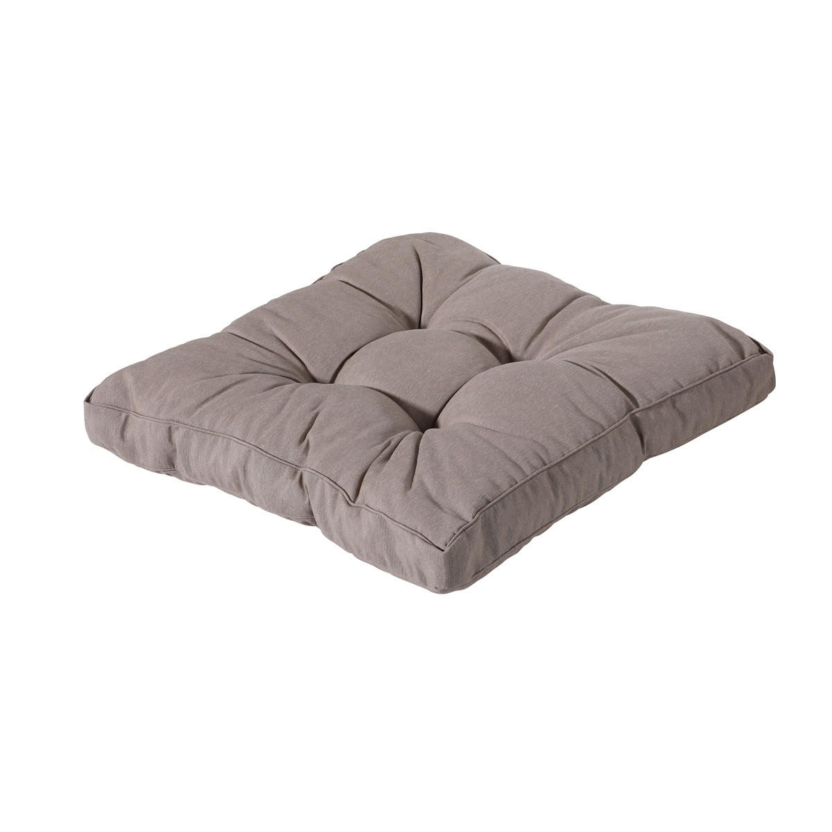 SITZKISSEN Panama 73/73 cm 2er-Set - Taupe, Textil (73/8/73cm) - Madison
