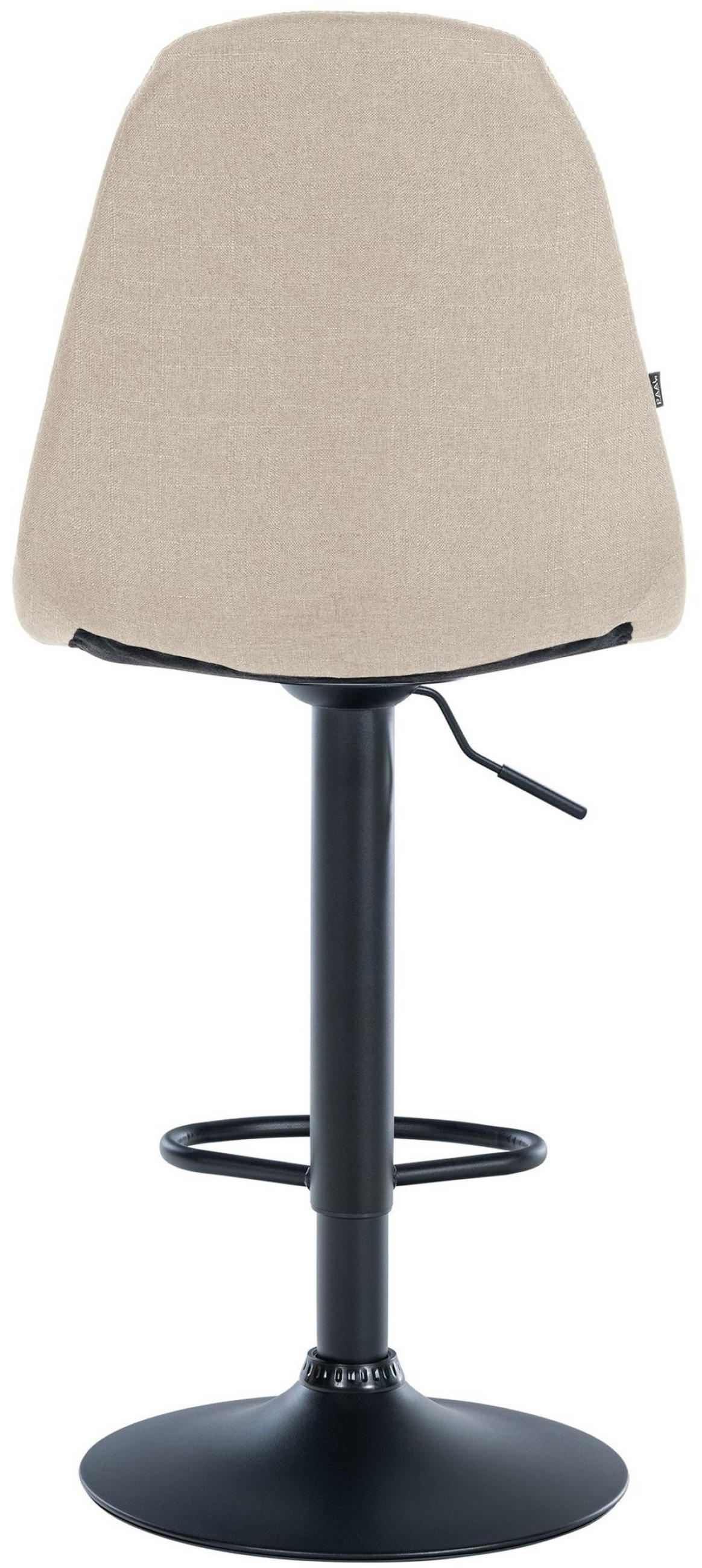 BARHOCKER Metall creme - Creme, Textil/Metall (47/99/56cm) - CLP