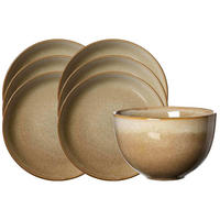 SUPPEN-SET Alicante Braun 7er Set - Braun, Keramik (1/1/1cm) - Ritzenhoff Breker