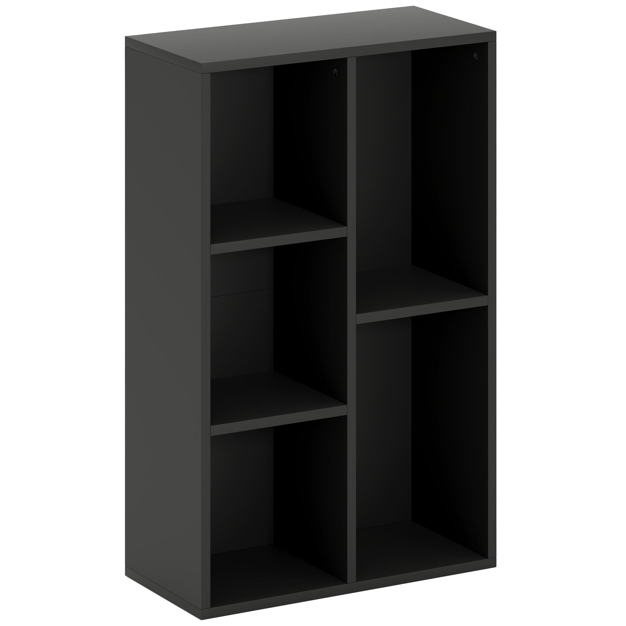 BÜCHERREGAL 50/24/80 cm schwarz - Brombeere, Karton (50/80/24cm)