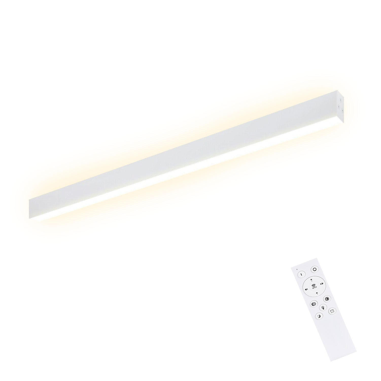 LED-DECKENLEUCHTE Werner 54/4/6 cm - Weiß, Metall (54/4/6cm) - Nettlife
