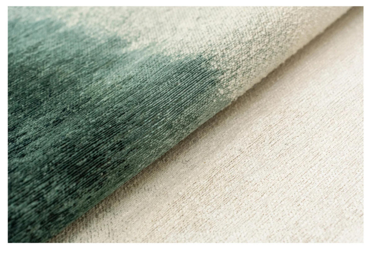 TEPPICH modern Flachgewebe GLOBE Grün 240 x 340 cm - Dunkelgrün, Textil (240/340cm) - Novatrend