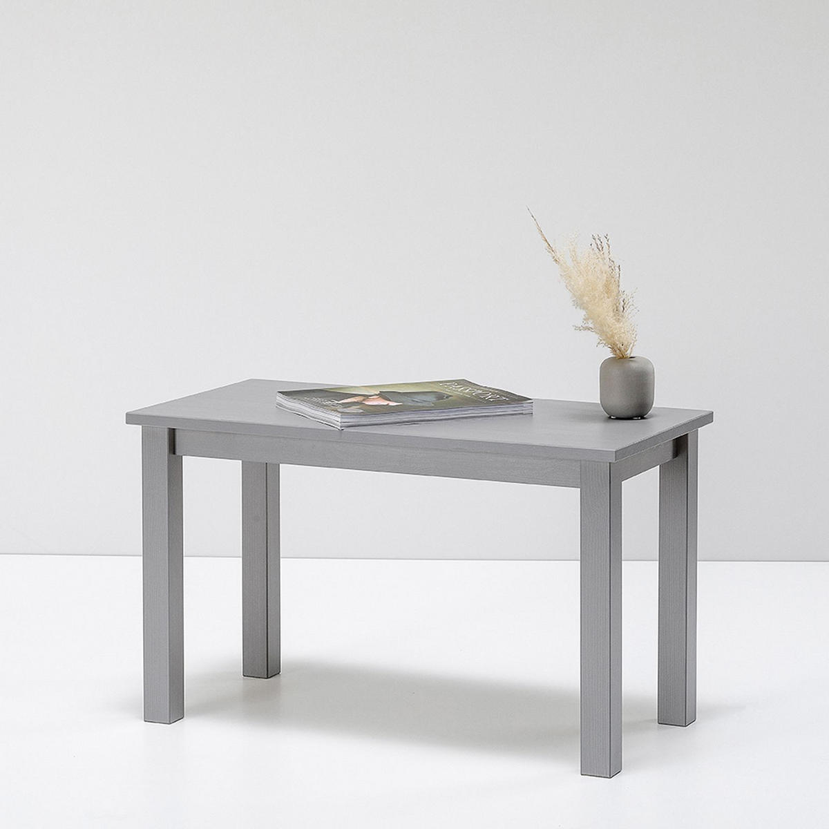 COUCHTISCH Massivholz 38/75/45 cm - Grau, Holz (38/75/45cm) - hagge home