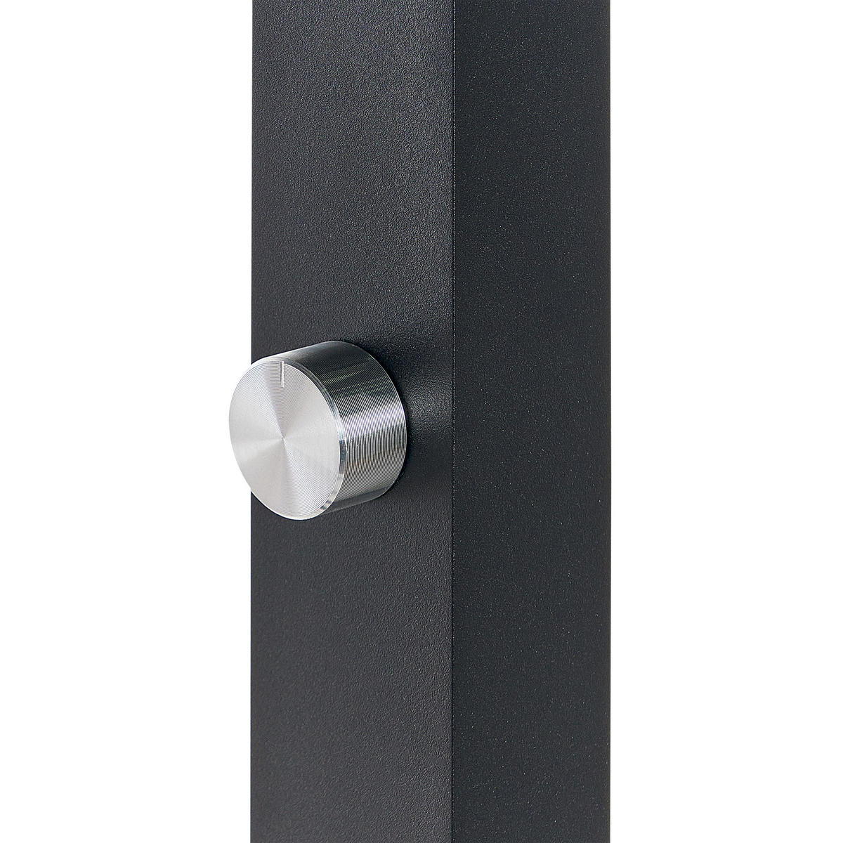 STEHLAMPE Sagitta 30/121/194 cm - Schwarz, Metall (30/121/194cm) - Beliani