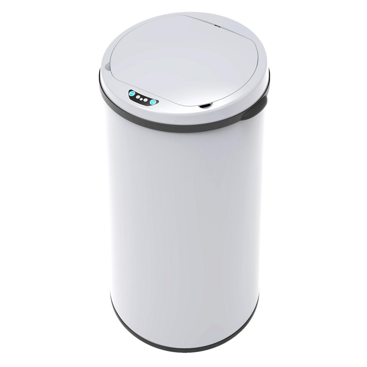 SENSORMÜLLEIMER 42L - Weiß, Metall (32/67/32cm) - SVITA