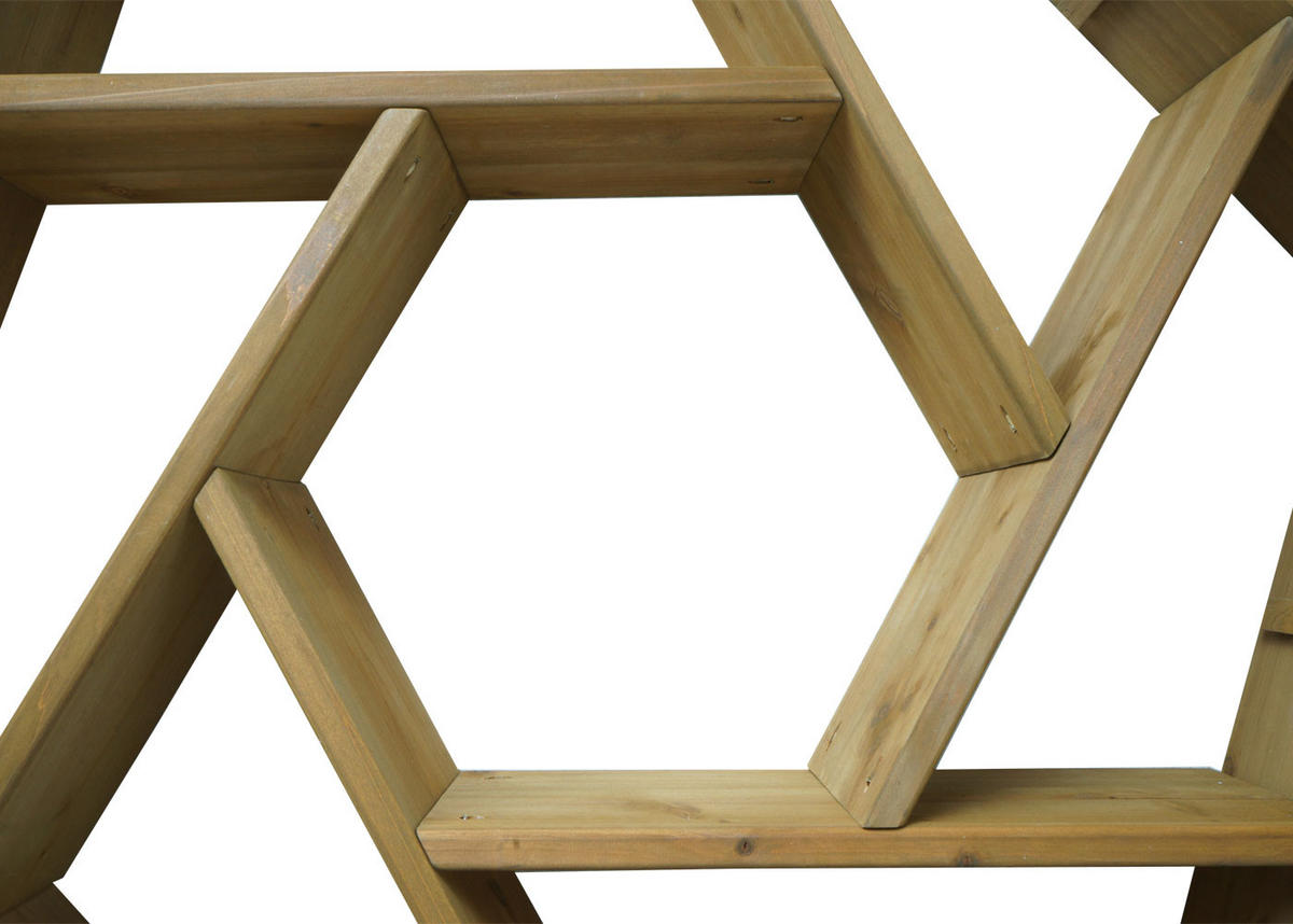 PFLANZKASTEN Braun - Braun, Holz (100/18/87cm) - MCW
