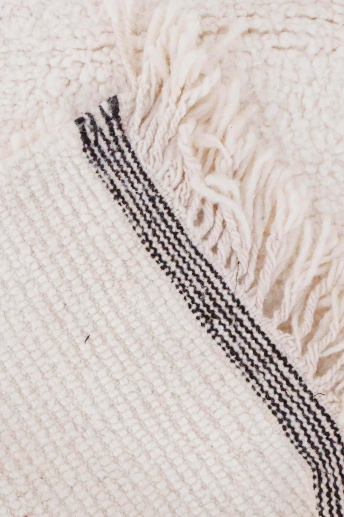 BERBERTEPPICH aus reiner Wolle 157x 243 cm - Beige, Naturmaterialien (157/243cm) - AFK Living