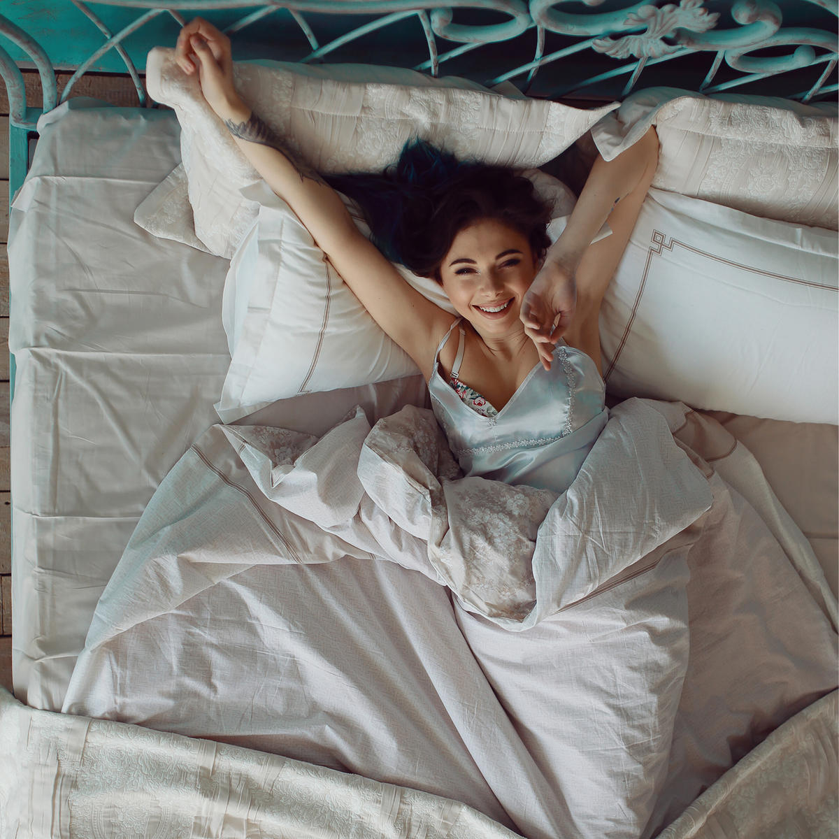 BETTDECKE - Weiß, Textil (200/220cm) - Relaxdays