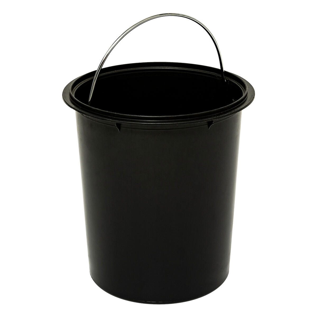 MÜLLEIMER Onyx, Stahl, PP, Beige, 5 L - Beige, Metall (20.5/28.2/27.2cm) - 5five Simply Smart
