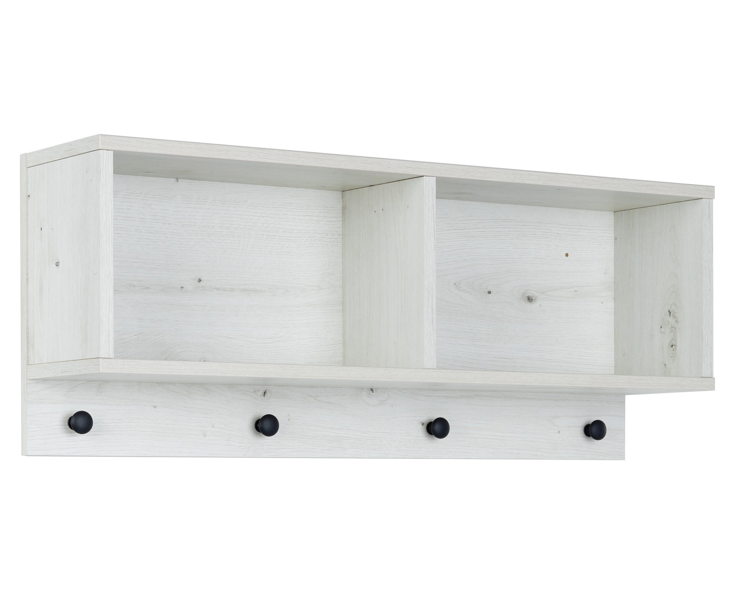 WANDREGAL Lavea 78/32/20 cm White Oak - Weiß, Holzwerkstoff (78/32/20cm) - arthur berndt