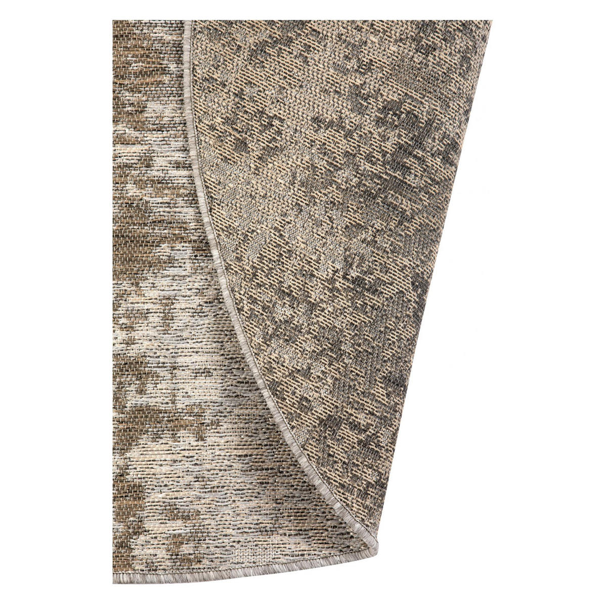 OUTDOOR-TEPPICH Catania 2 natur durchmesser 200 cm - Naturfarben, Textil (200/1cm) - Vivaraise