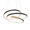 HÄNGELEUCHTE Sonne 50/50/5 cm - Schwarz, Metall (50/50/5cm) - Nettlife