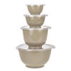 RÜHRSCHÜSSEL-SET Margrethe New beige (4tlg) - Beige, Kunststoff (21/15cm) - Rosti