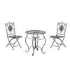 SITZGRUPPE Aldanu bronze - Braun, Metall - TPFGarden