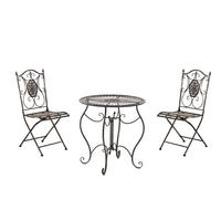 SITZGRUPPE Aldanu bronze - Braun, Metall - TPFGarden