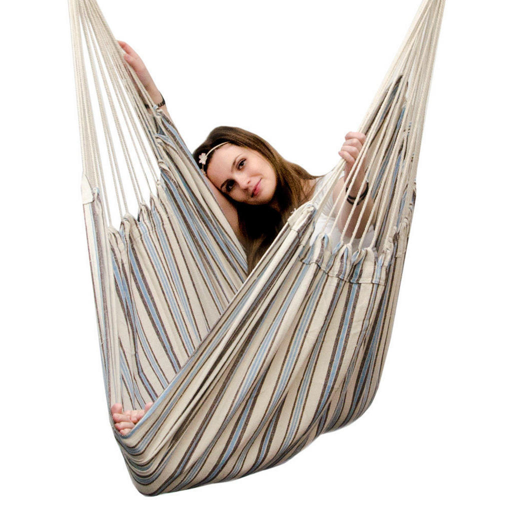 Thumbnail - Amanka Xxl-Hängesessel, Mehrfarbig, Textil, Rechteckig, 130x155x185 cm, Gartenmöbel, Hängesessel