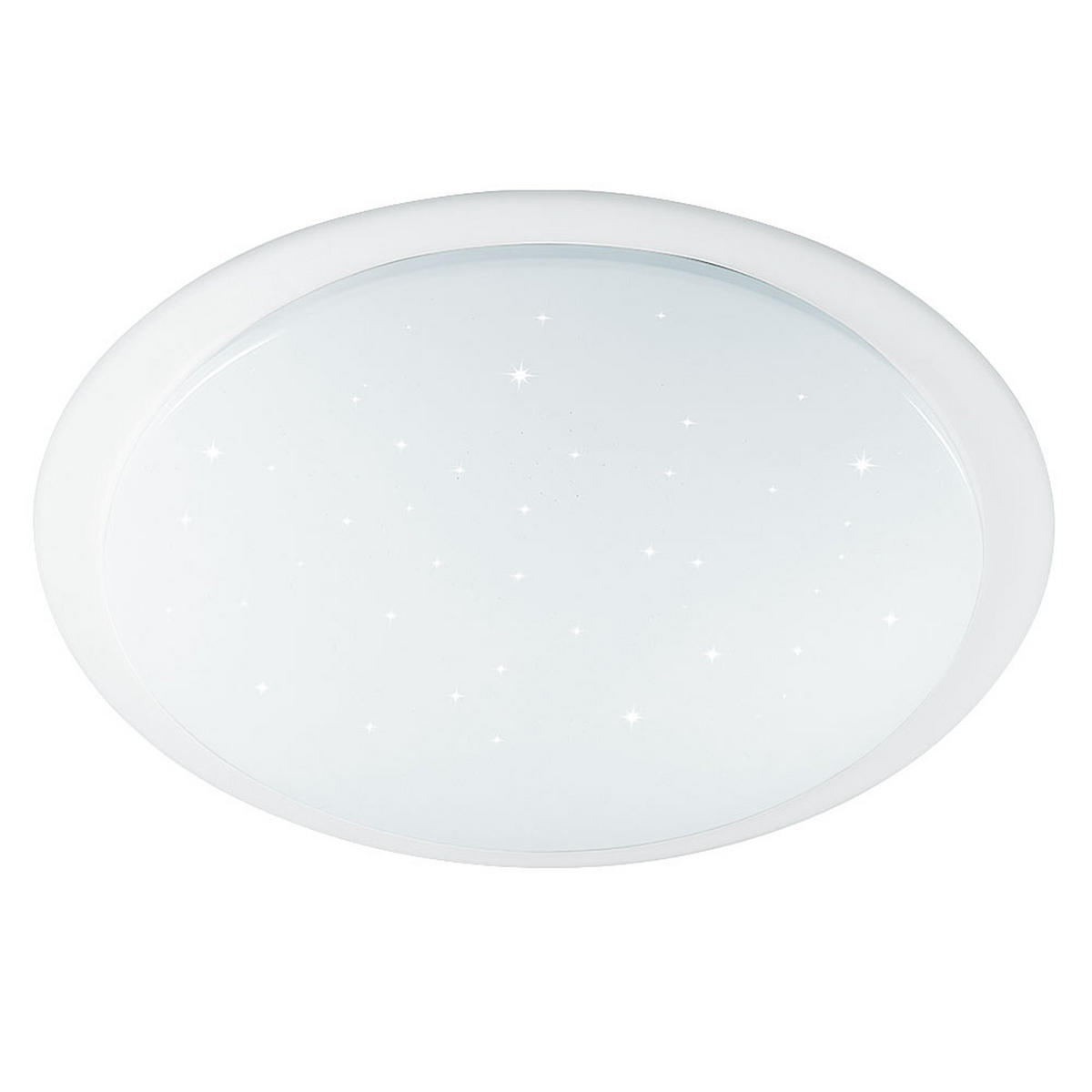 LED DECKENLEUCHTE Weiß Rund - Weiß, Metall (57.2/7/7cm)