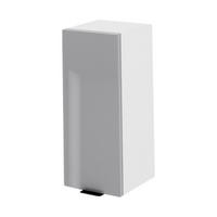 HÄNGESCHRANK – 30 cm – W30 – Lunara – Grau Hochglanz - Grau, Holzwerkstoff (30/72/30cm) - hi-markt