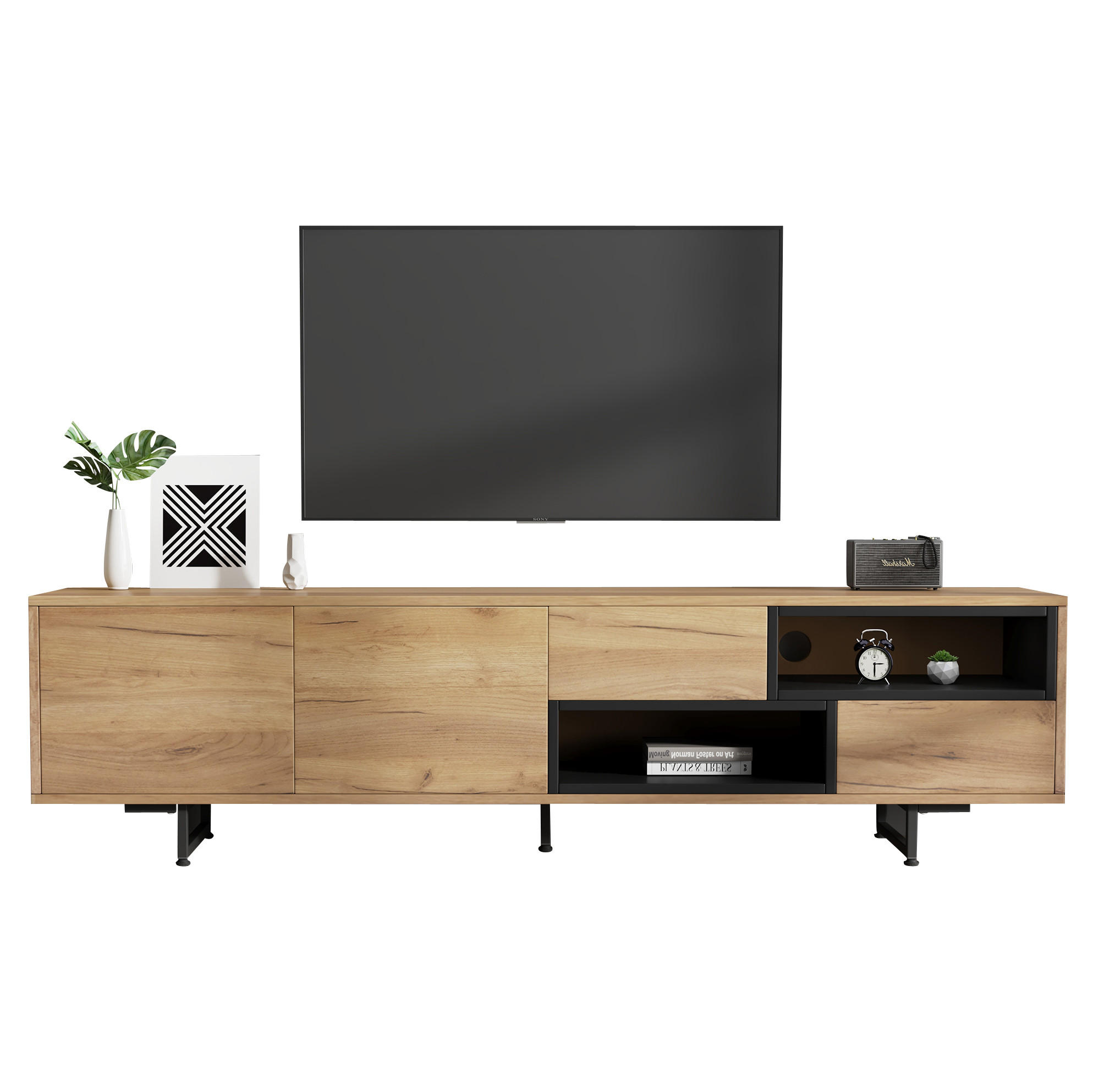 Ivmeu Tv-Lowboard Natur 173x48x38 cm