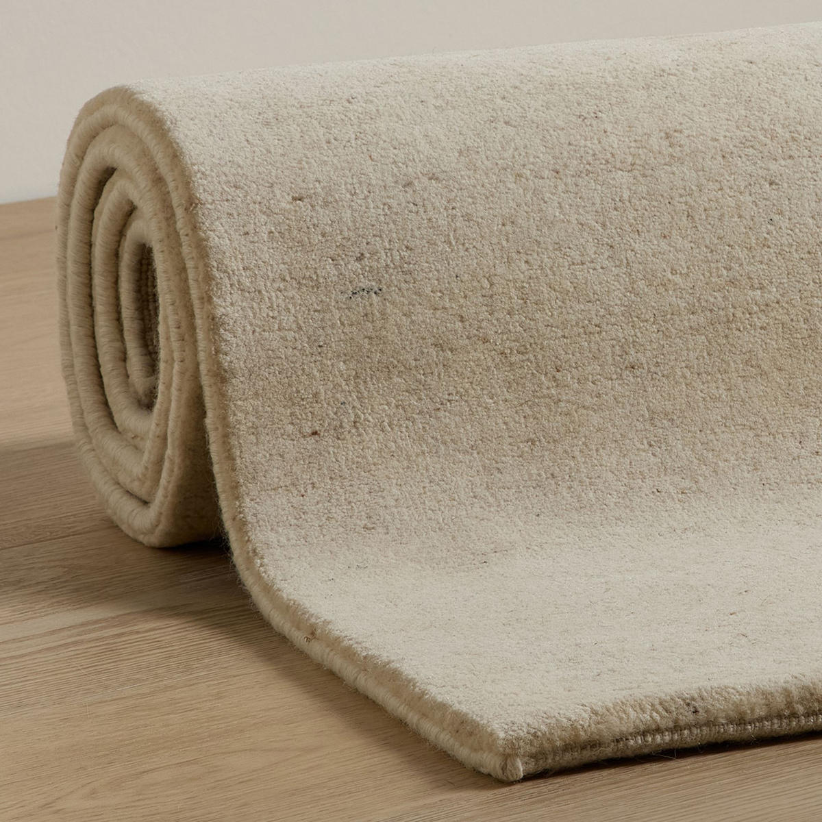 WOLLTEPPICH Heaven 140x200 cm - Beige, Textil (140/200cm) - Natur Pur