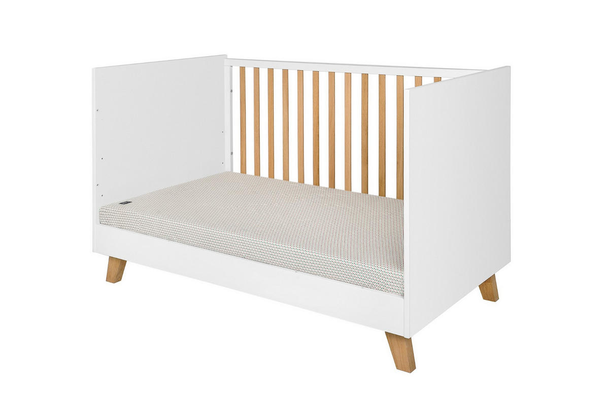 GITTERBETT Zara 140/70 - Weiß, Holzwerkstoff (70/140cm) - RAUMHIRSCH FURNITURE