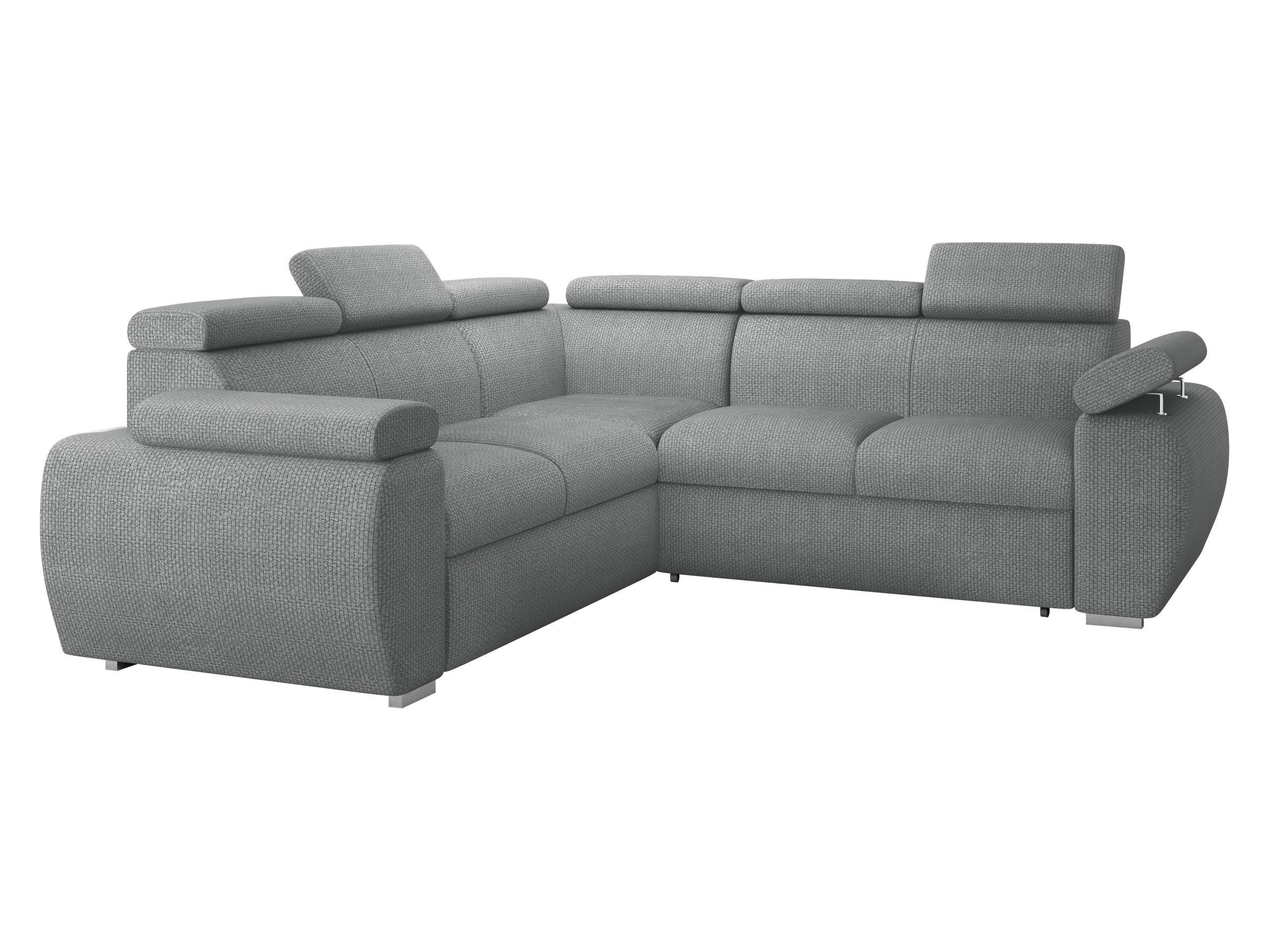 Mirjan24 Ecksofa Dunkelgrau 260x260 cm