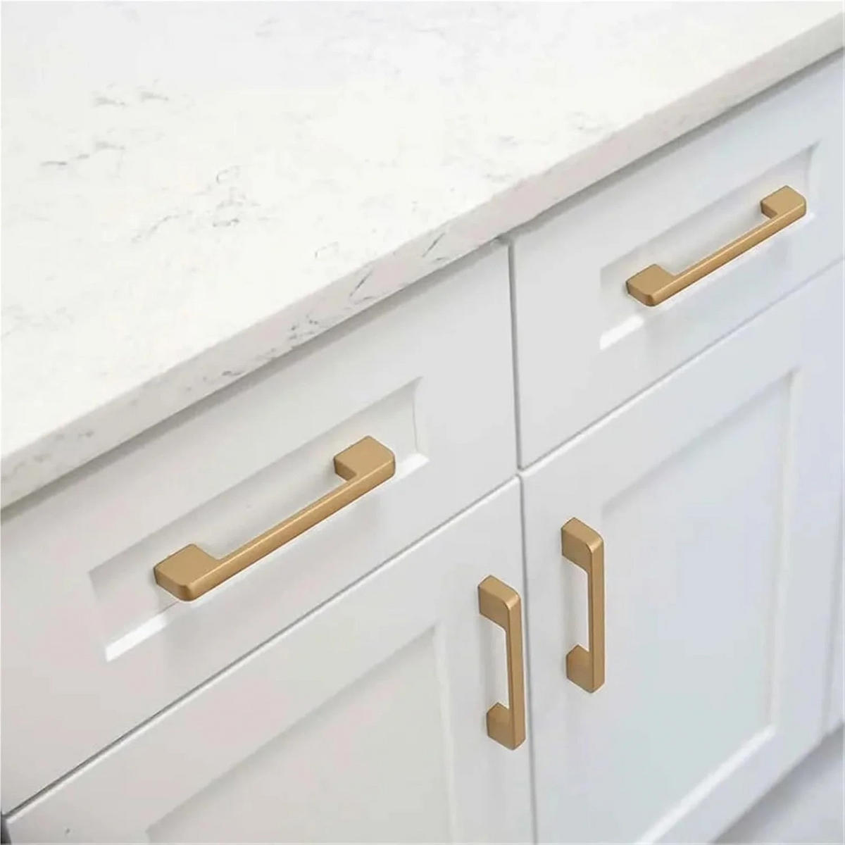 MÖBELGRIFF Gold 10er-Set 96 mm - Goldfarben, Metall (1.2/2.3/10.5cm)
