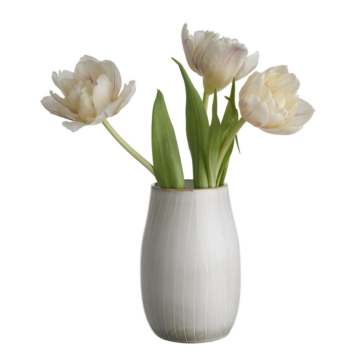 VASE Henley - Grau, Keramik (17cm) - Butlers