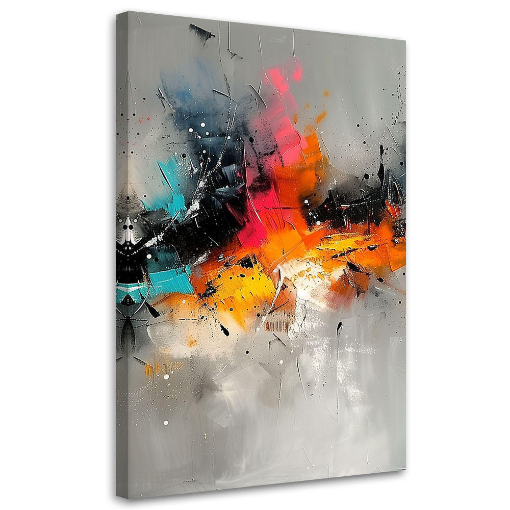 Feeby Leinwandbild Mehrfarbig 40x60 cm