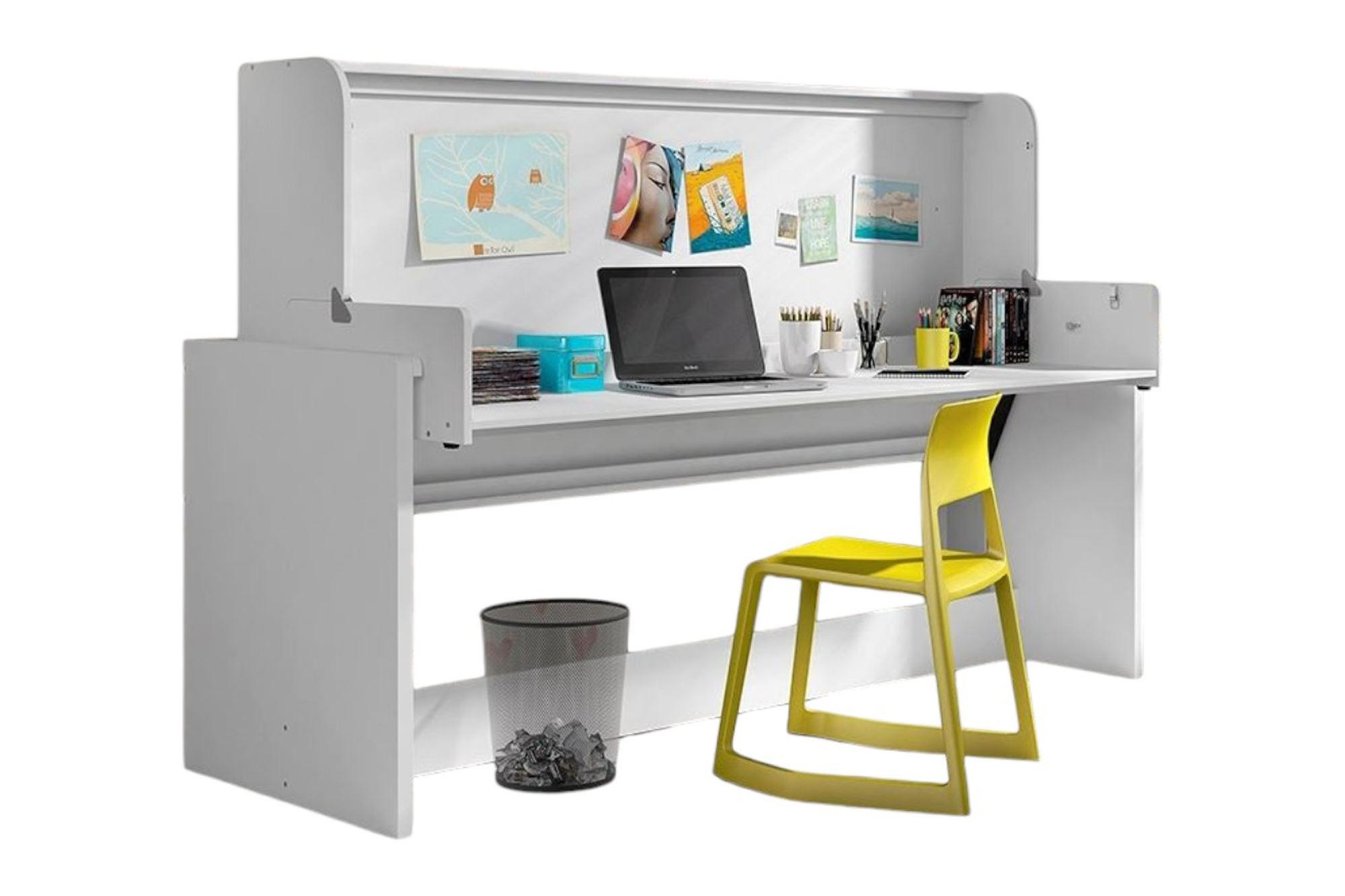 FUNKTIONSBETT Kassandra 217x148x110 aus Holzwerkstoff in Weiß - Weiß, Holzwerkstoff (90/200cm) - 58aufmkessel