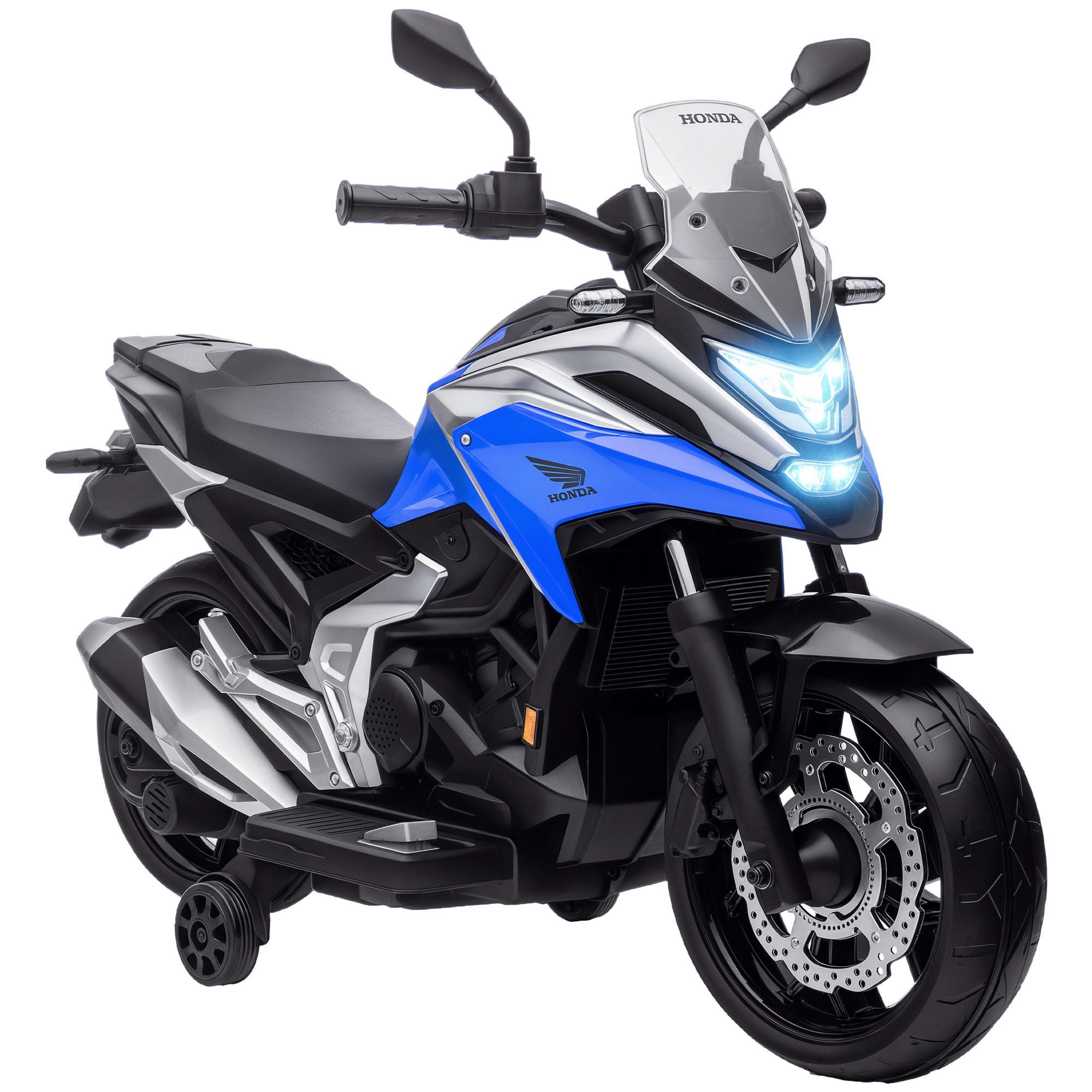 ELEKTRO-MOTORRAD DE-13123 Stützräder Blau - Blau, Kunststoff (107/46/75cm) - ComfortXL