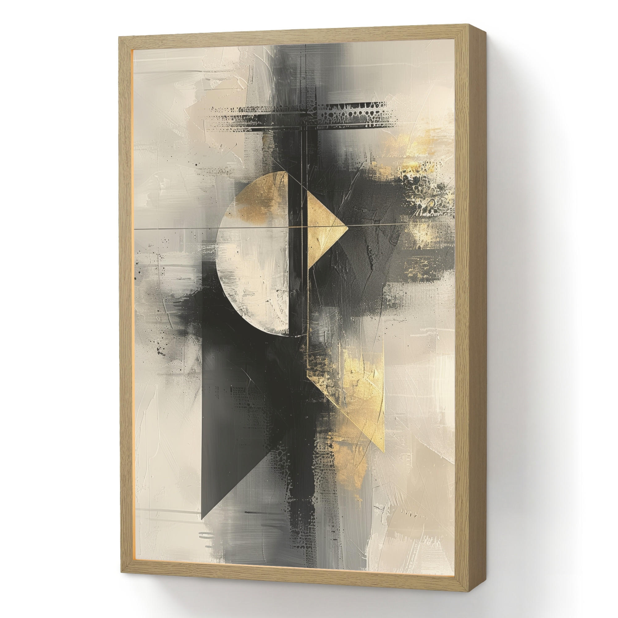OnlyWow NÁSTĚNNÁ LAMPA S AKUMULÁTOREM Abstraktní - černá - barva - moderní 40x60 cm