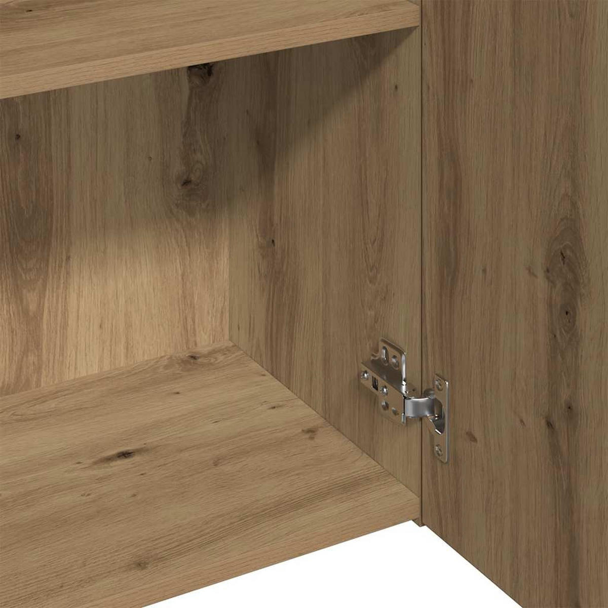 HIGHBOARD Artisan-Eiche 60/32/190 Cm Holzwerkstoff - Eiche Artisan, Holzwerkstoff (32/190/60cm) - vidaXL
