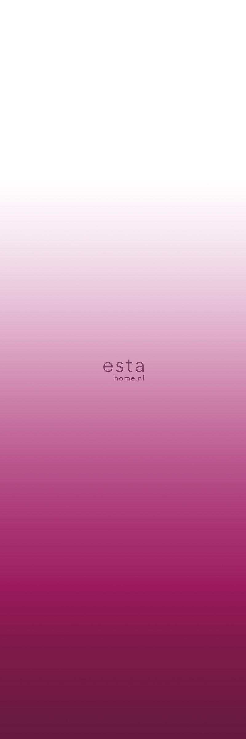 FOTOTAPETE Dip-Dye Muster 100 x 279 cm - Pink, Papier (100/279cm) - ESTAhome