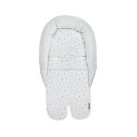 KINDERSITZ-EINLAGE Memory-Schaum blau 100% Baumwolle, Polyester, leicht zu reinigen, für unterwegs - Blau, Textil (6/26/48cm) - Kikka boo