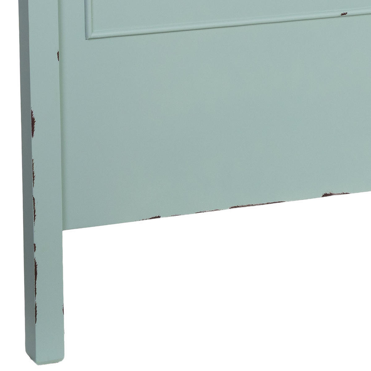 KOPFTEIL aus Holz, weiß, 150x5x130cm - Grün, Holz (150/130/5cm) - Wanderlust