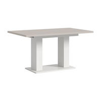 ESSTISCH MOTION (B/H/T: ca. 150/76/90 cm) in Weiß/Kaschmir - Weiß, Holzwerkstoff (90/150/76cm)