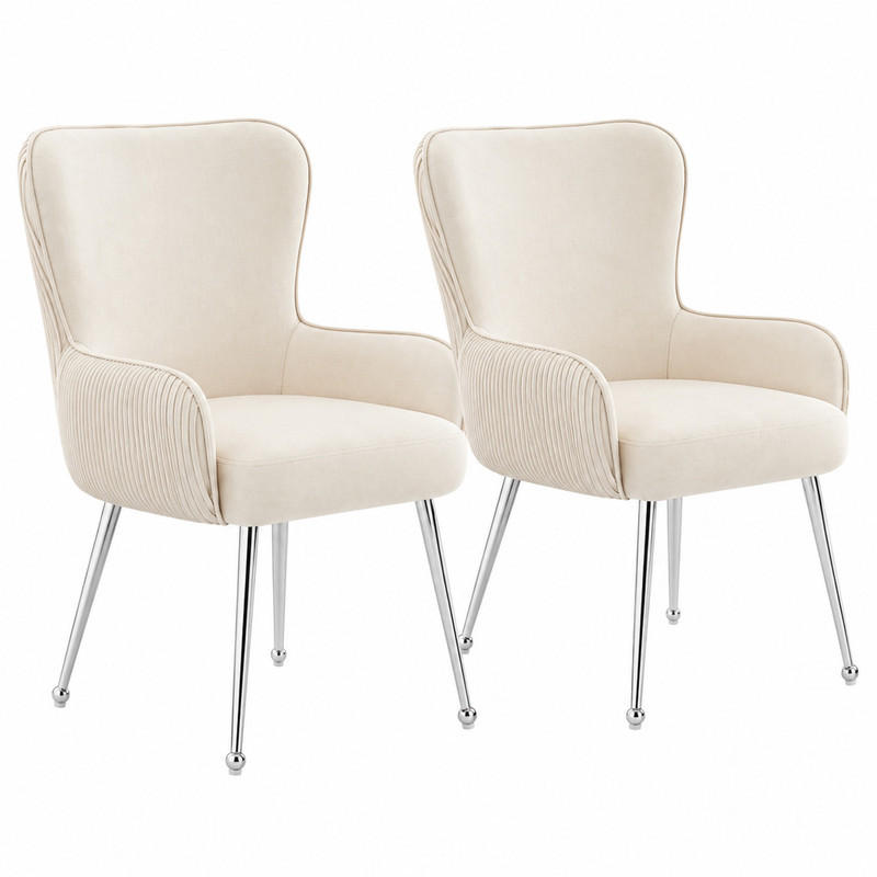 Meubliv Stuhl Beige 53x83x57 cm