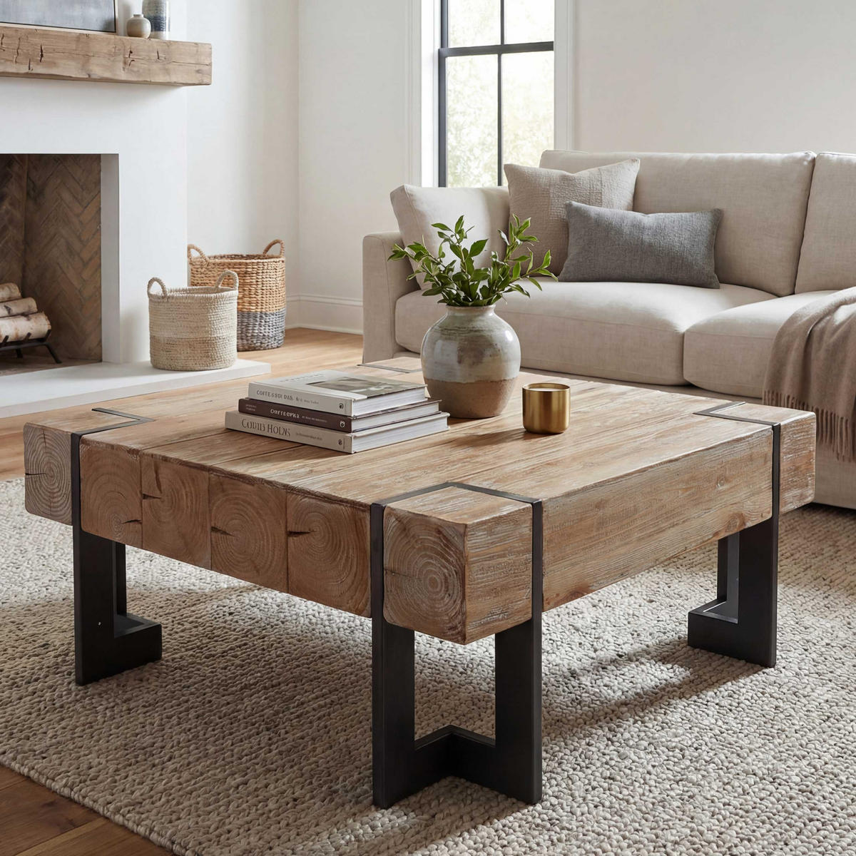 COUCHTISCH quadrat Braun - Braun, Holz (60/60/40cm) - MCW