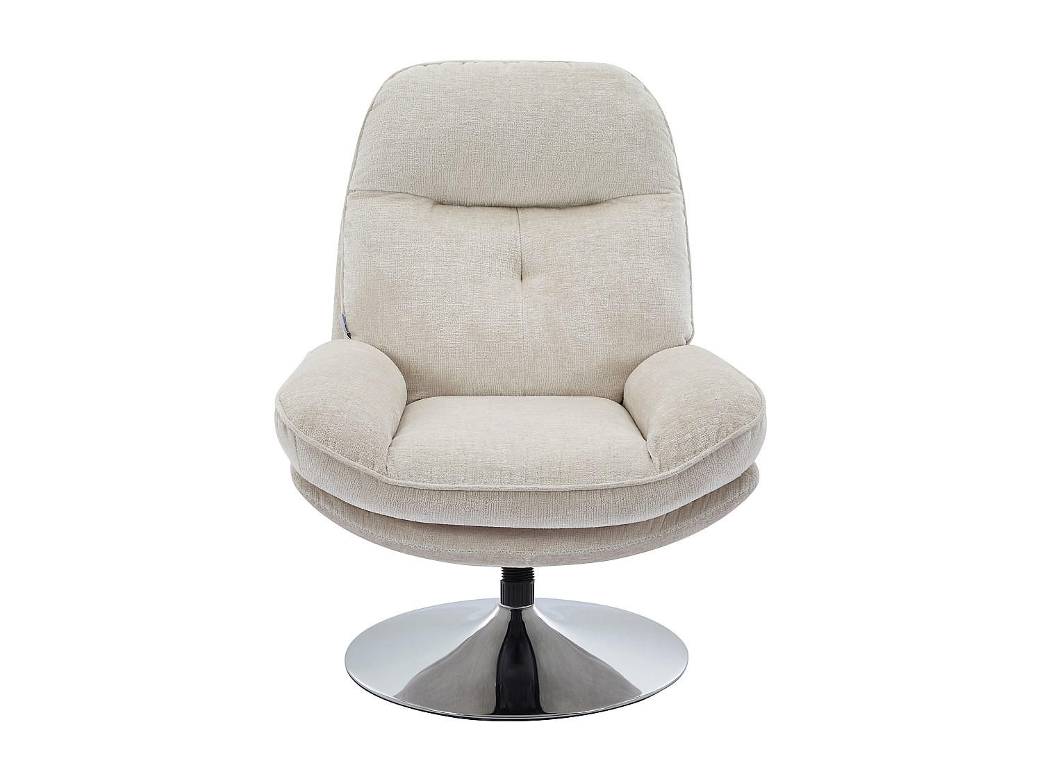 SESSEL mit gerader Rückenlehne - 1 Person - Stoff - Beige - - Beige, Textil (78/99/90cm) - Vente-Unique