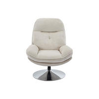 SESSEL mit gerader Rückenlehne - 1 Person - Stoff - Beige - - Beige, Textil (78/99/90cm) - Vente-Unique