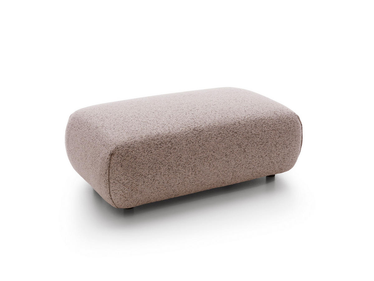 MASSENO Sitzhocker ZEST, Modern Polsterhocker, Fußhocker Rosa - Rosa, Holzwerkstoff/Kunststoff (70/42/113cm) - MASSENO