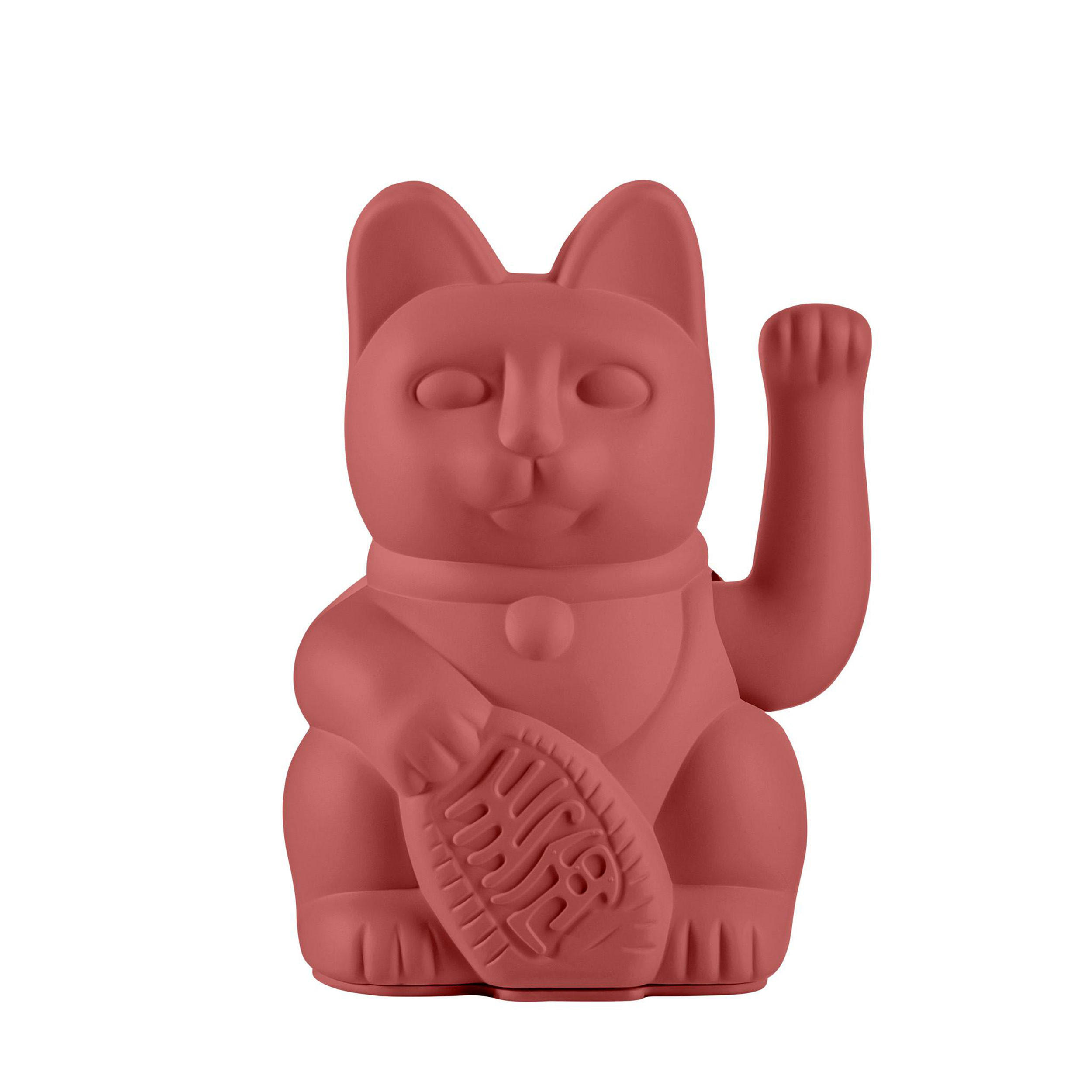 Donkey Products Winkekatze Lila 8.5x15x10.5 cm