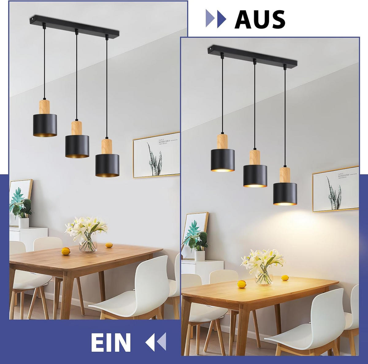 PENDELLEUCHTE 12/40/173cm - Schwarz, Metall (40/12/173cm) - Nettlife