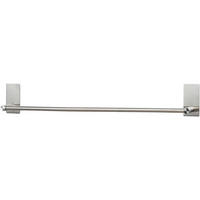 HANDTUCHHALTER ohne Bohren 75 cm Edelstahl Silber - Silberfarben, Metall (9/6/75cm)